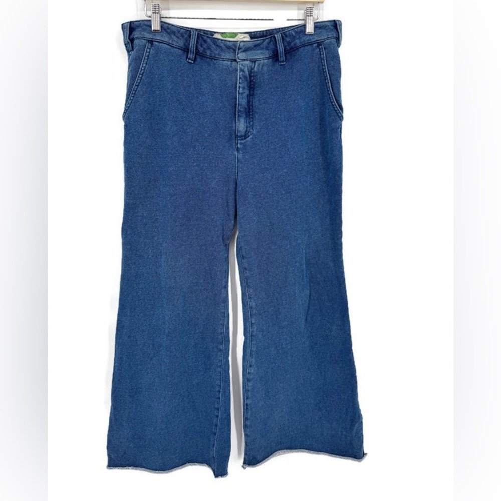 Anthropologie High-Rise Wide Leg Flare Jeans | Size 32